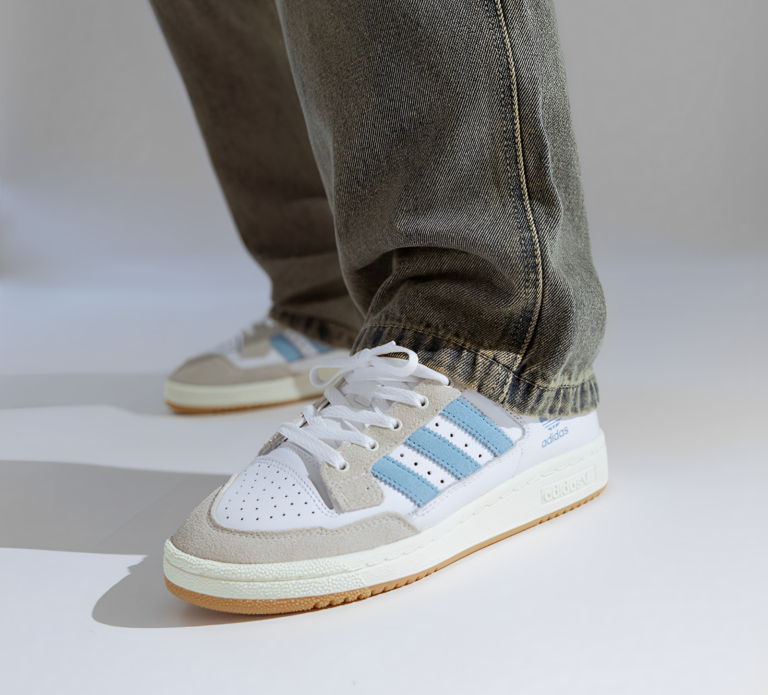 Giày Adidas Centennial 85 Low ‘White Blue’ ID4228 - Ảnh 7