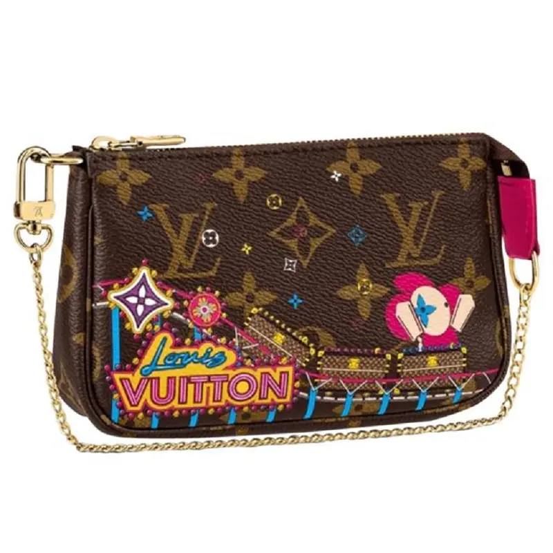 Túi Louis Vuitton Mini Pochette Accessoires Monogram Canvas Wallet M69752
