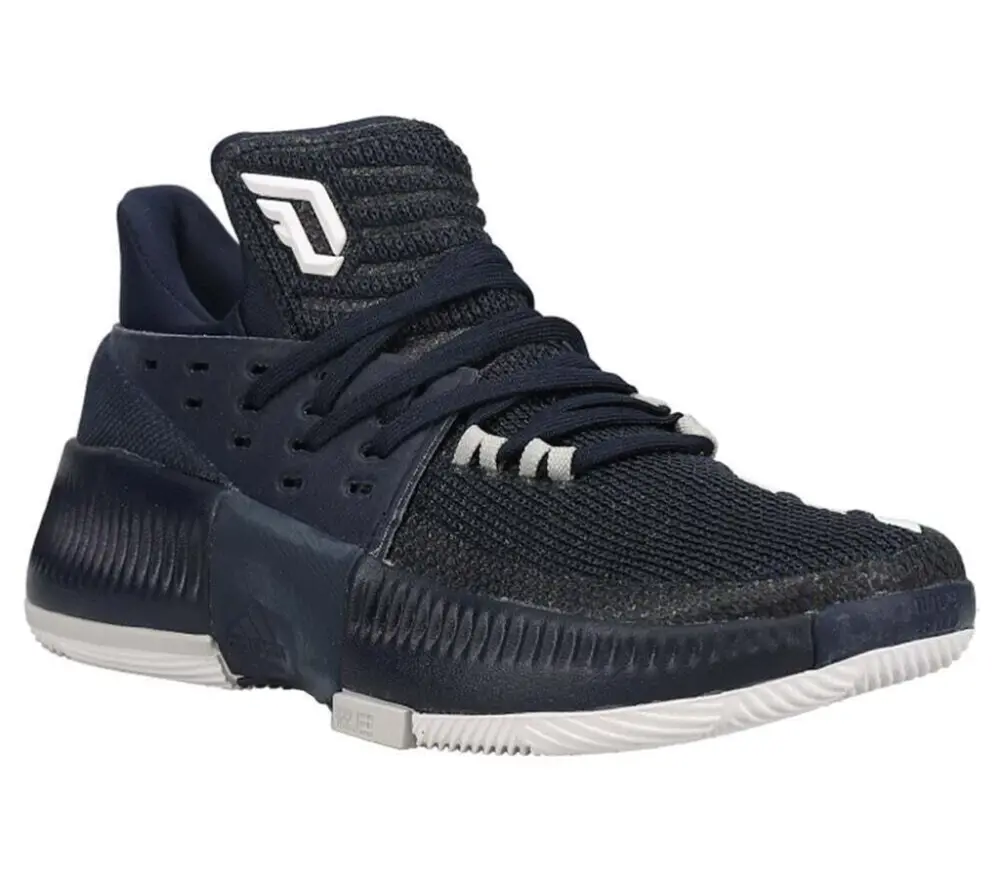 Alternative view of Giày Adidas Dame 3 'Collegiate Navy' BY3190