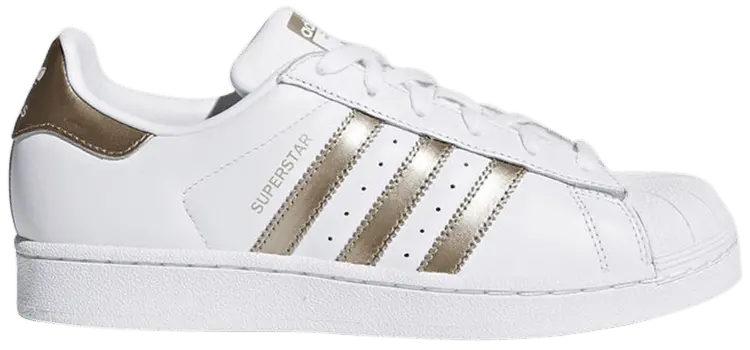 Giày Adidas Superstar 'White Metallic' CG5463