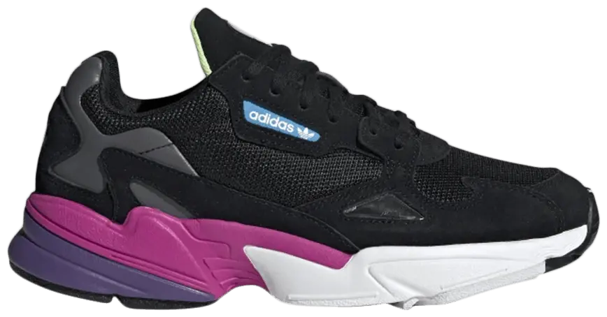 Giày Adidas Wmns Falcon 'Black Shock Pink' CG6219