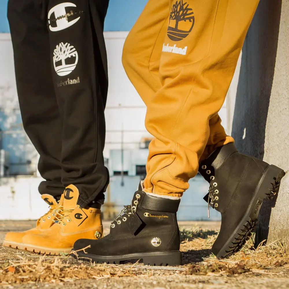 Giày Timberland Champion x 6 Inch Premium WP Warm Lined 'Black' TB0A1UD3-001 - Ảnh 5