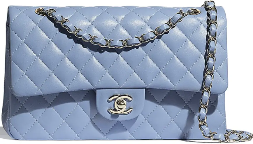 Túi Chanel Classic Handbag Lambskin 'Sky Blue' A01112-Y04059-NA104