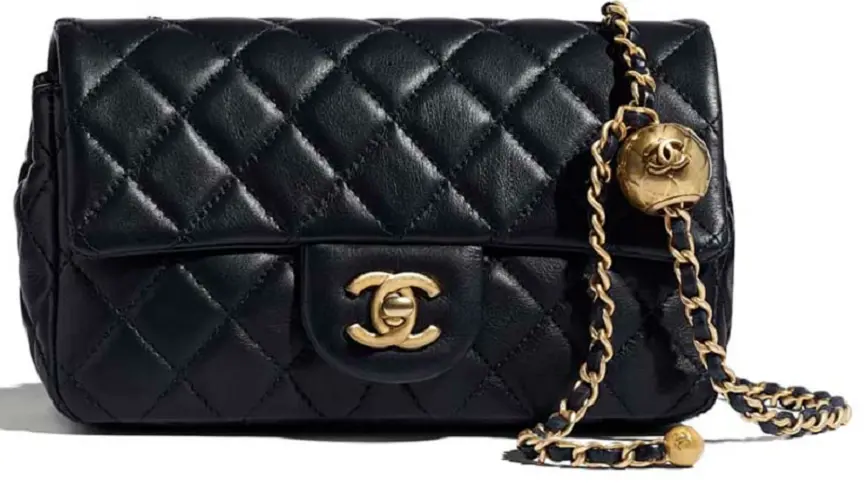Túi Chanel Wmns Flap Bag Lambskin 'Black Leather' AS1787-B02916-94305