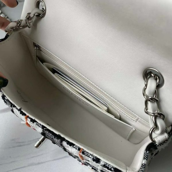 Túi Chanel Mini Flap Bag 'Tweed' A69900-B02803-MH965 - Ảnh 5