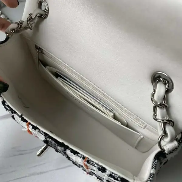 Túi Chanel Mini Flap Bag 'Tweed' A69900-B02803-MH965 - Ảnh 5