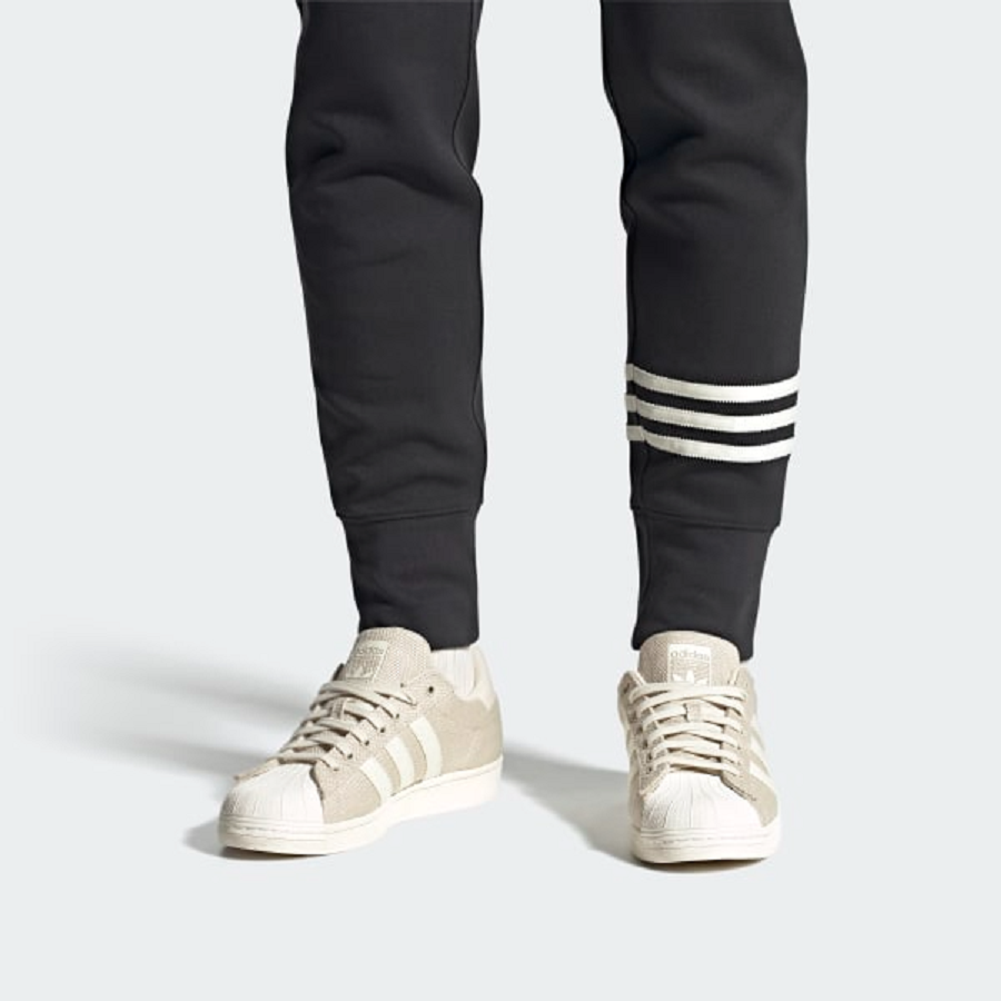 Giày Adidas Originals Superstar 'Wonder White' HQ9113 - Ảnh 5