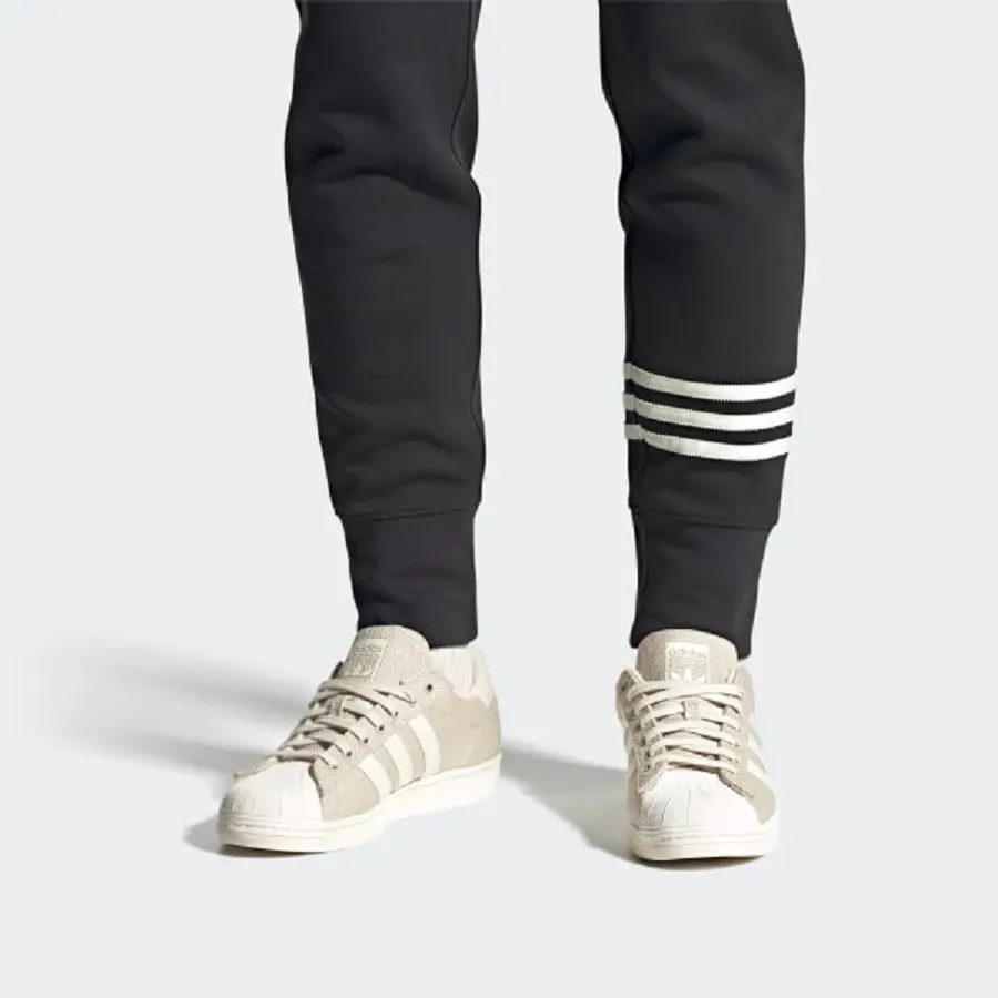 Giày Adidas Originals Superstar 'Wonder White' HQ9113 - Ảnh 5