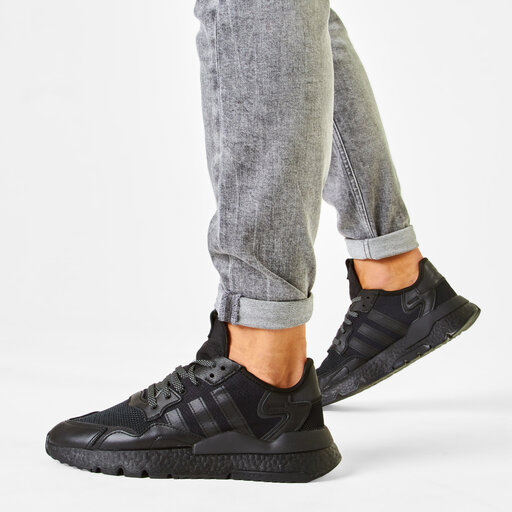 Giày Adidas Nite Jogger ‘Triple Black’ FV1277 - Ảnh 3