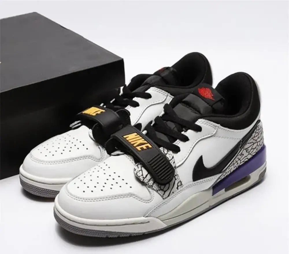 Giày Nike Jordan Legacy 312 Low 'Lakers' CD7069-102 - Ảnh 3