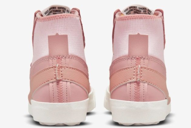 Giày Nike Blazer Mid 77 Jumbo Pink Oxford DQ1471-600 - Ảnh 4