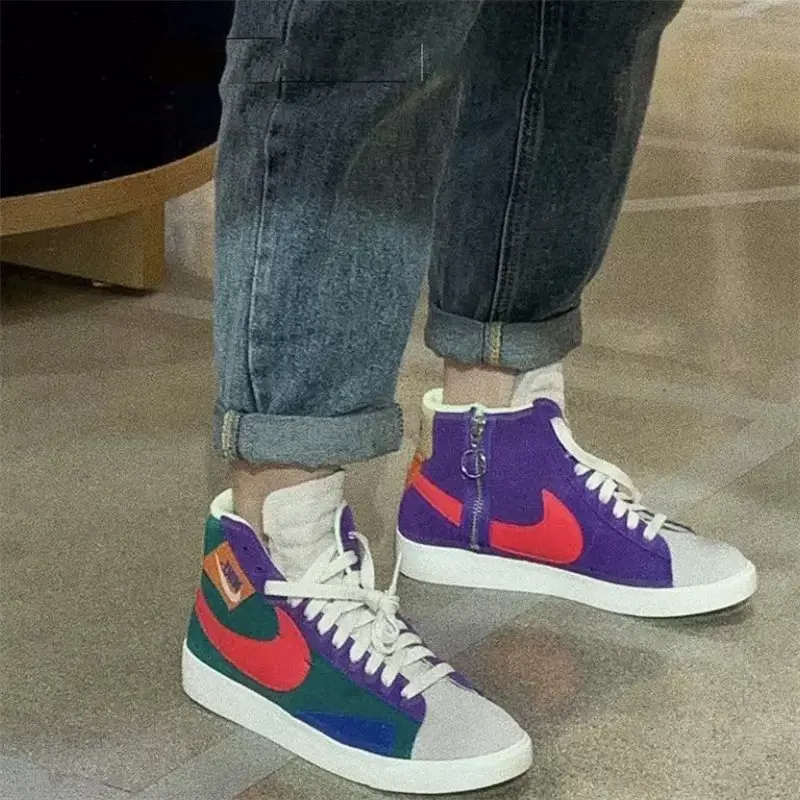 Giày Nike Wmns Blazer Mid Rebel 'Multi-Color' CQ7786-561 - Ảnh 5