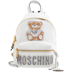 Balo Moschino Ladies White Couture Teddy Bear ‘White’ A-7636-8210-2001