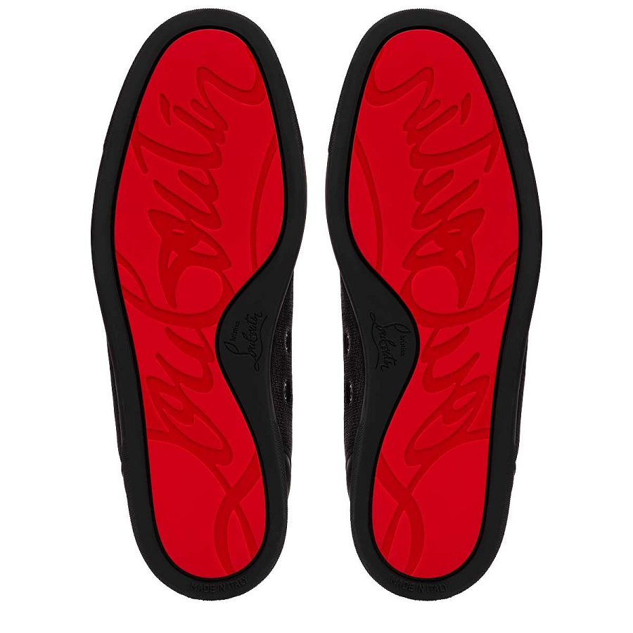 Giày Christian Louboutin Varsilou Spikes 'Black' 1220858BK01 - Ảnh 4