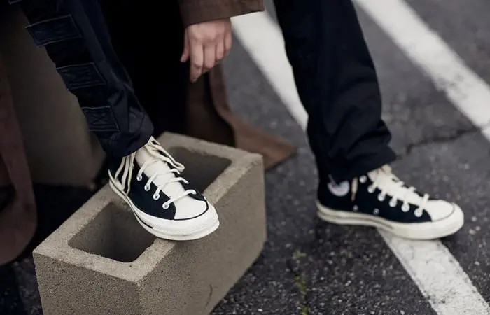 Giày Converse Fear of God Essentials x Chuck 70 High 'Black' 167954C - Ảnh 4