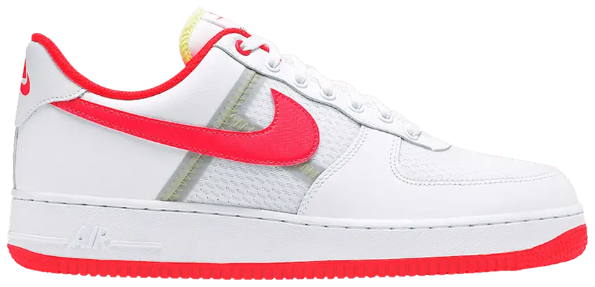 Giày Nike Air Force 1 Low 'Transparent White Crimson' CI0060-102