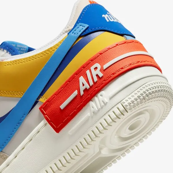 Giày Nike Air Force 1 Low Shadow Sail 'Orange University Blue' CI0919-115 - Ảnh 3