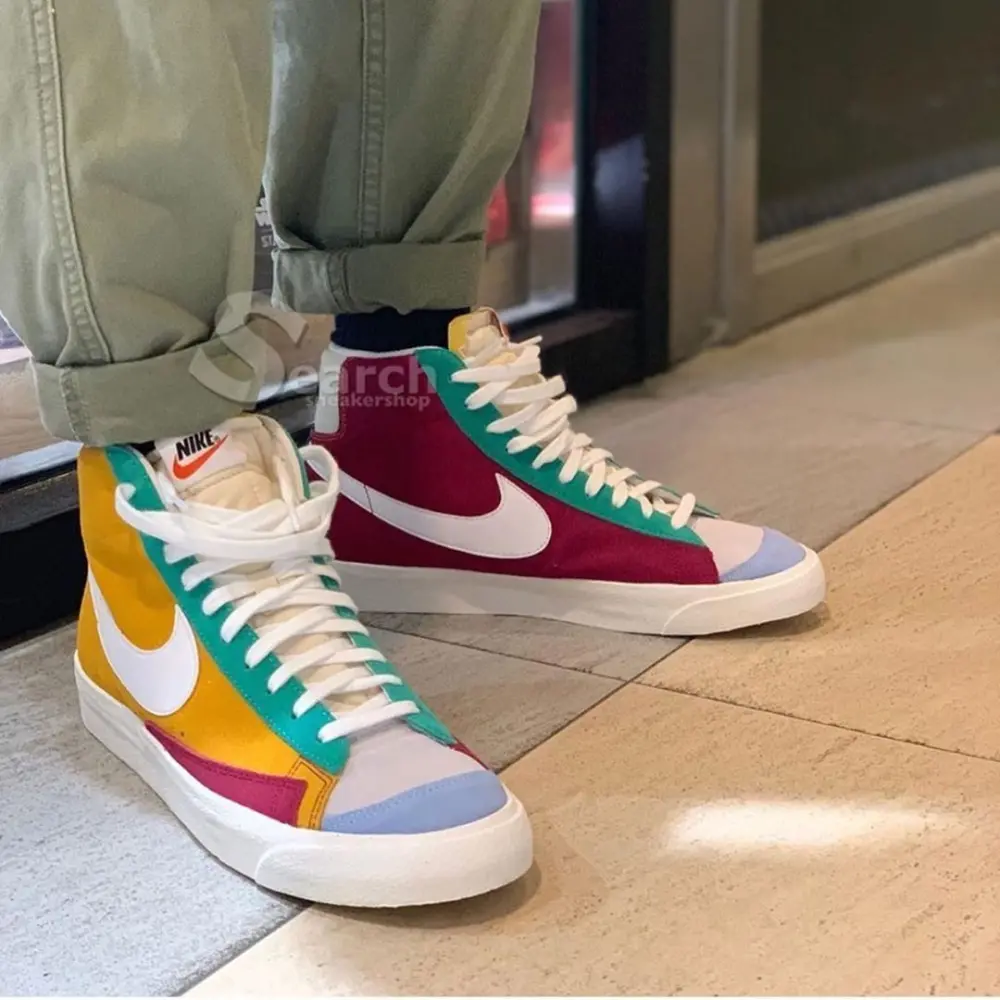 Alternative view of Giày Nike Blazer Mid Vintage 'Multi-Suede' CI1167-600