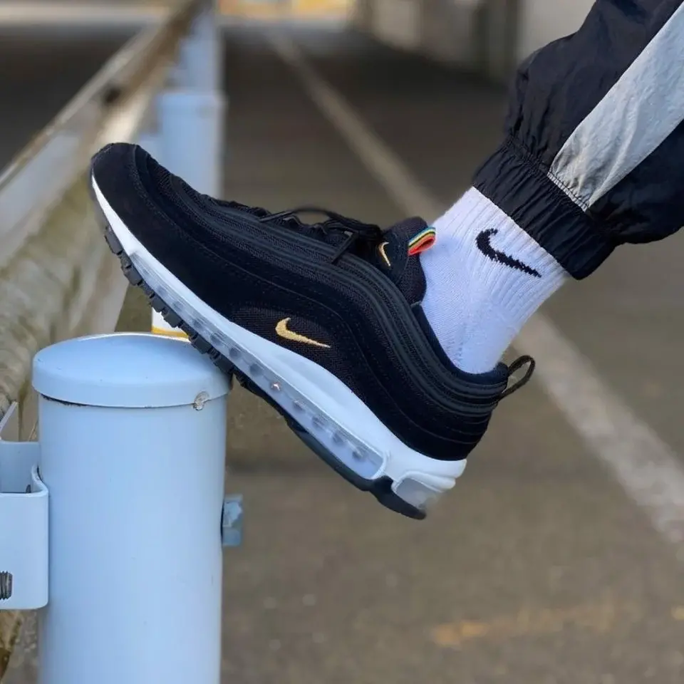 Alternative view of Giày Nike Air Max 97 QS 'Olympics Rings - Black' CI3708-001