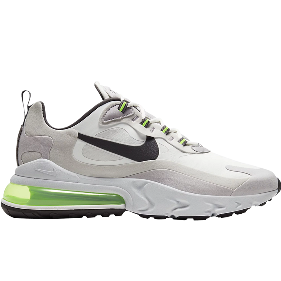 Giày Nike Air Max 270 React 'White Grey Electric Green' CI3866-100