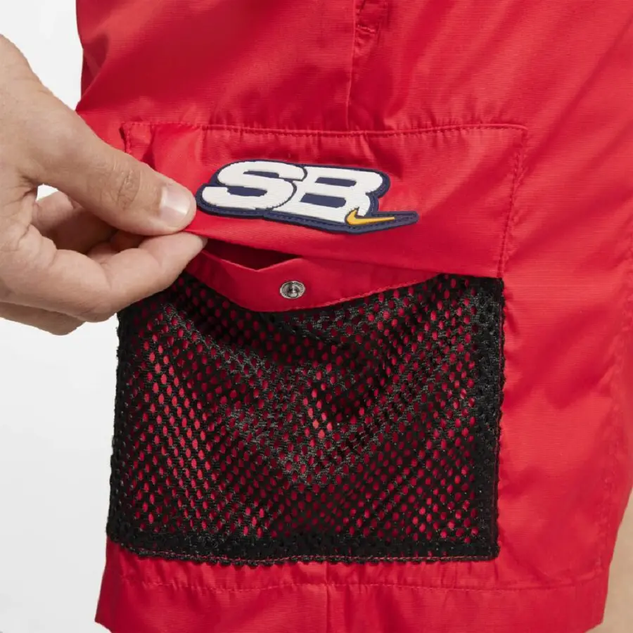 Quần Nike SB Polyknit Logo Red CI7347-657 - Ảnh 3