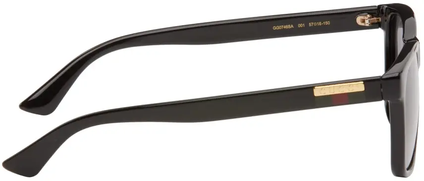 Alternative view of Kính Gucci Square Sunglasses 'Black' GG0746S-001
