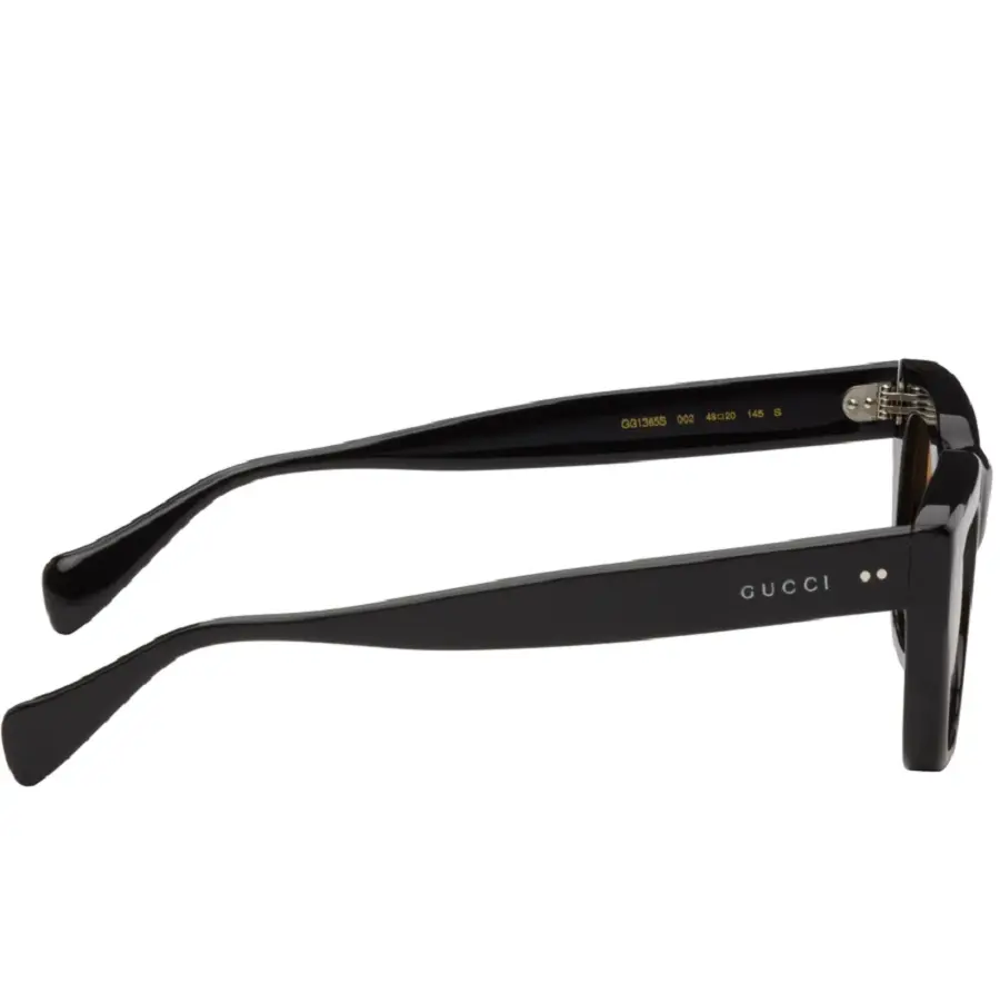 Kính Gucci Square Sunglasses 'Black' GG1365SA-002 - Ảnh 3