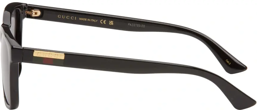 Kính Gucci Square Sunglasses 'Black' GG0746S-001 - Ảnh 3
