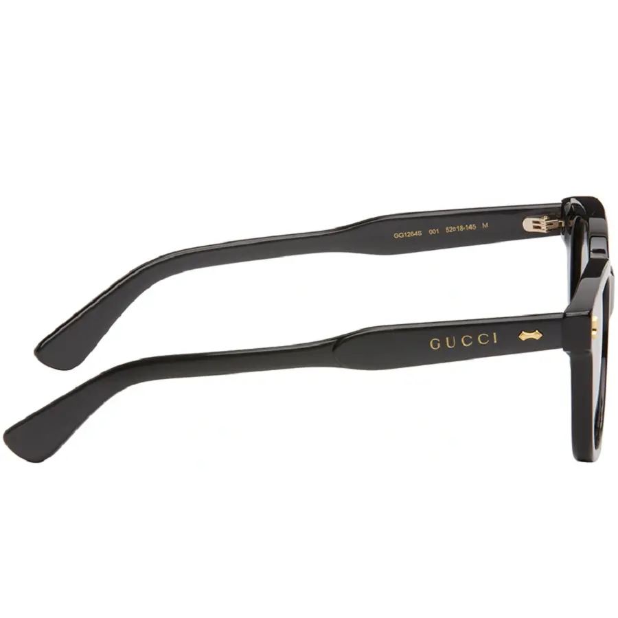Kính Gucci Square Sunglasses 'Black' GG1264S-001 - Ảnh 4