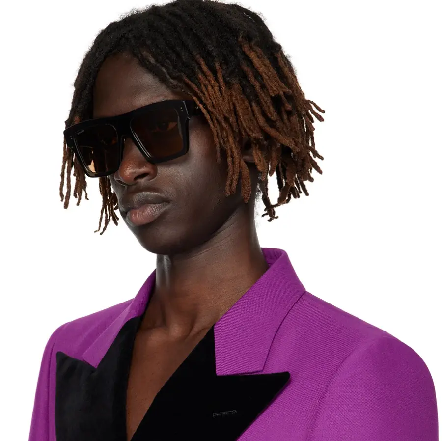 Alternative view of Kính Gucci Square Sunglasses 'Brown' GG0962S-006