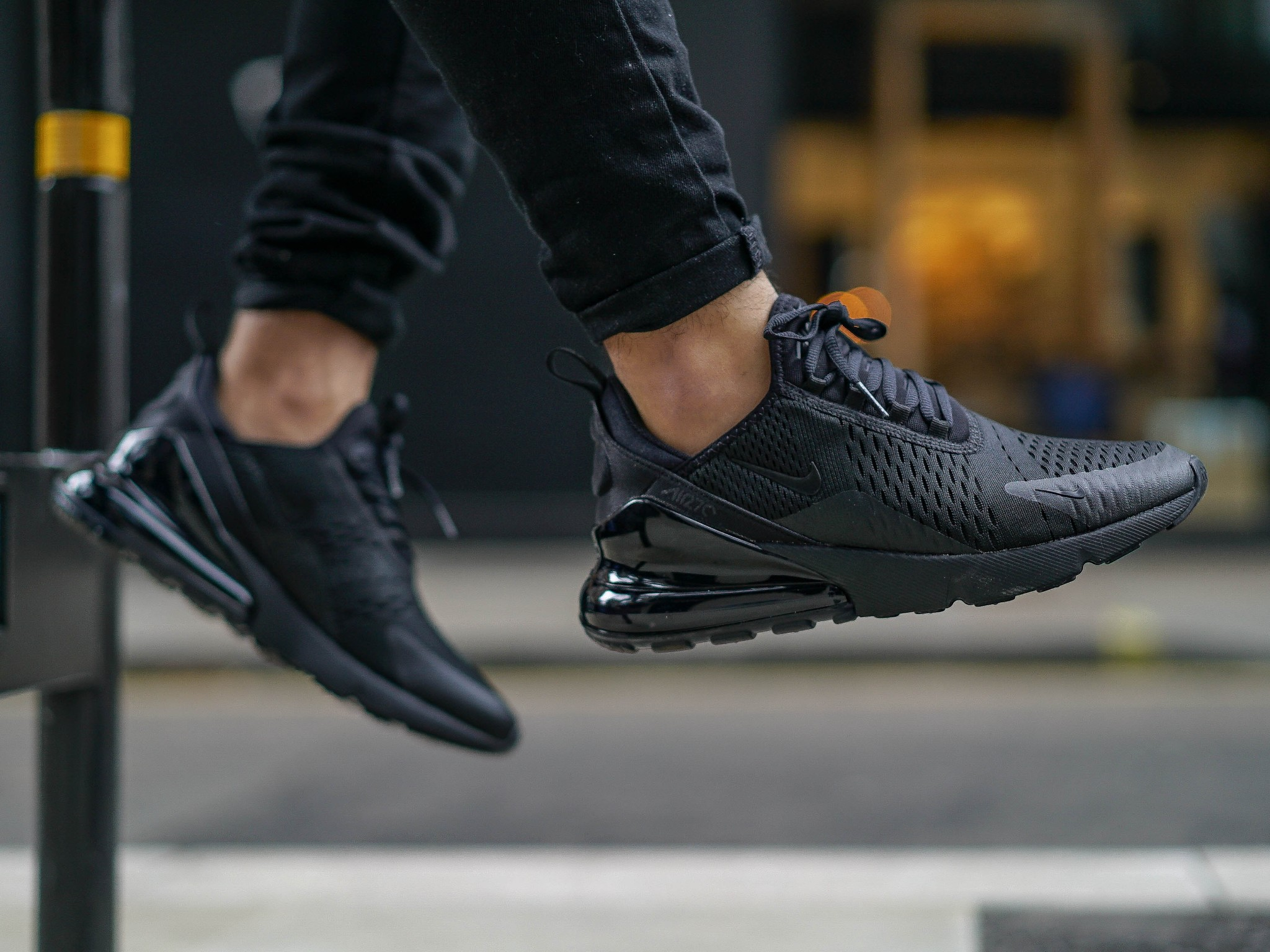 Giày Nike Air Max 270 'Triple Black' AH6789-006 - Ảnh 4