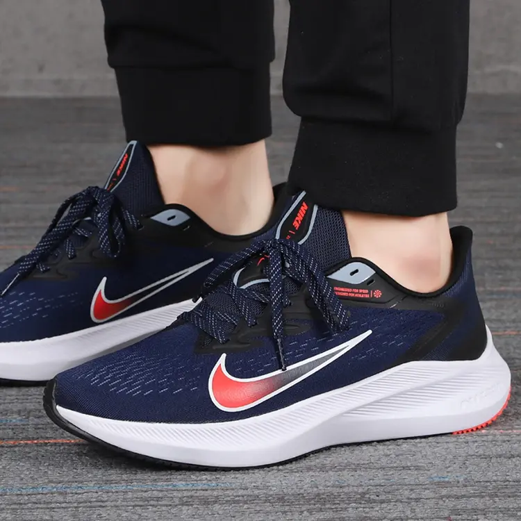 Giày Nike Zoom Winflo 7 'Midnight Navy Crimson' CJ0291-400 - Ảnh 4