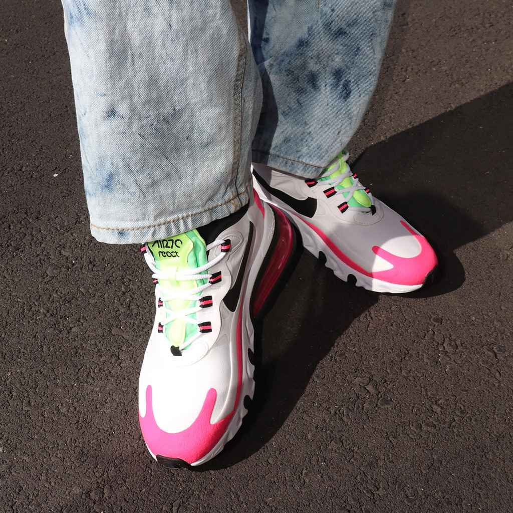 Giày Nike Air Max 270 React 'Hyper Pink' CJ0619-101 - Ảnh 2