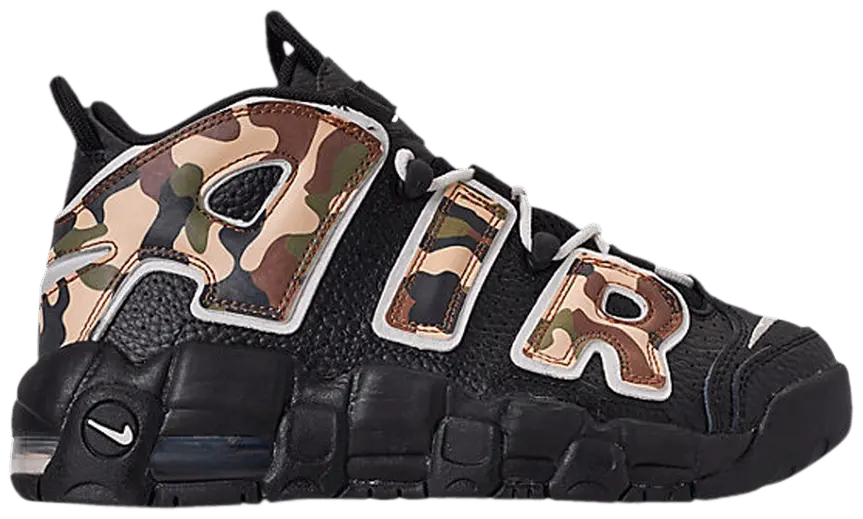 Giày Nike Air More Uptempo QS GS 'Camo' CJ0930-001