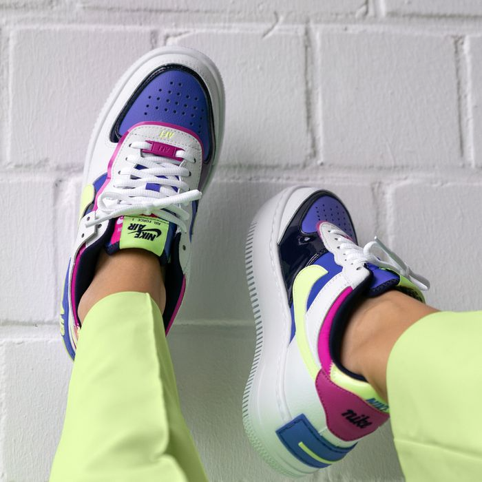 Giày Nike Air Force 1 Shadow 'Sapphire' CJ1641-100 - Ảnh 3