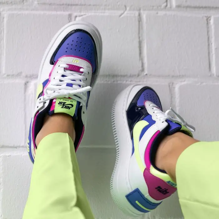 Giày Nike Air Force 1 Shadow 'Sapphire' CJ1641-100 - Ảnh 3