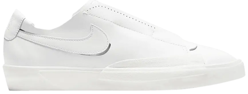 Giày Nike Wmns Blazer Slip 'Triple White' CJ1651-100
