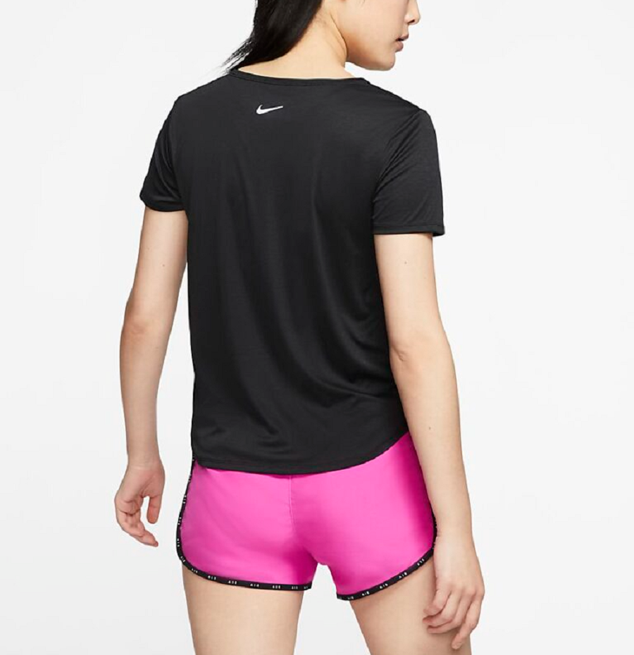 Áo Nike Women’s Short-Sleeve Running Top ‘Black White’ CJ1971-010 - Ảnh 4