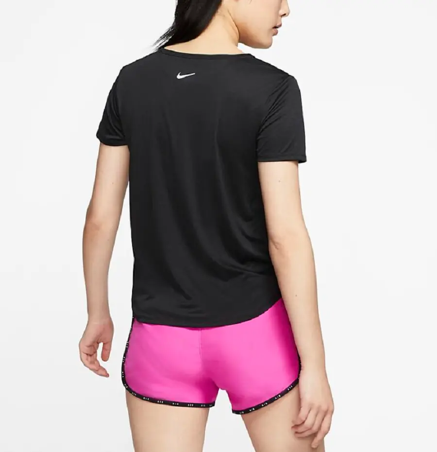 Áo Nike Women’s Short-Sleeve Running Top ‘Black White’ CJ1971-010 - Ảnh 4