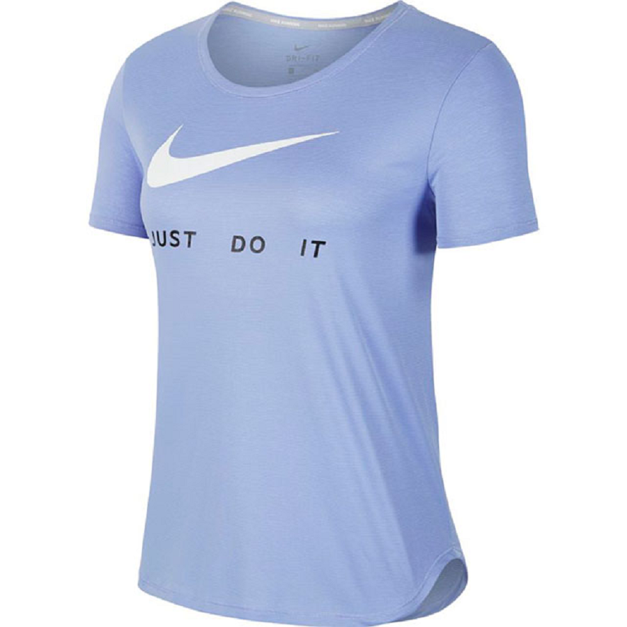 Áo Nike Womens Short Sleeve Running Top Light Thistle CJ1971-569