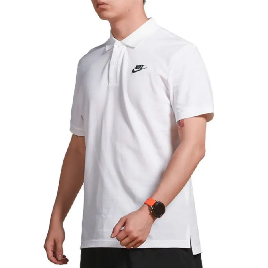 Áo Nike Sportwear Polo Collar ‘White’ CJ4457-100 - Ảnh 4
