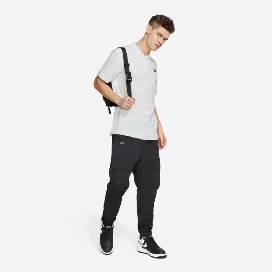 Alternative view of Áo Nike Sportwear Polo Collar ‘White’ CJ4457-100