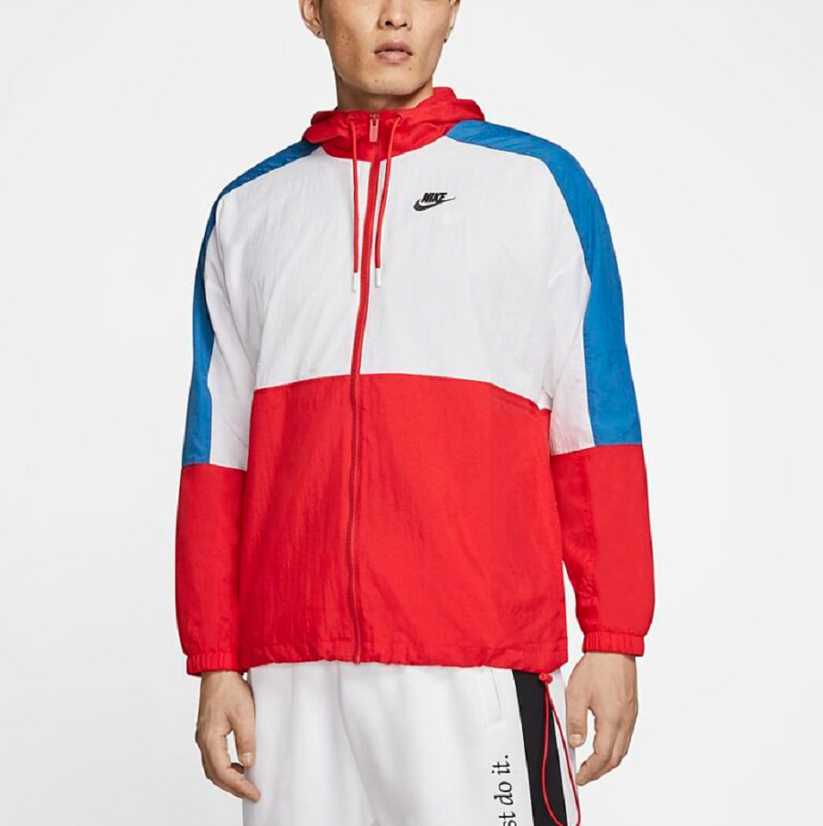 Áo Nike Woven CB Hoodie Jacket University Red CJ4561-657 - Ảnh 4