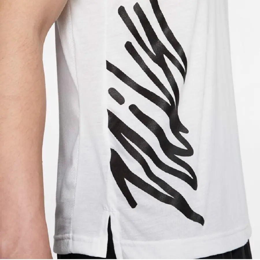 Alternative view of Áo Nike Shorts Sleeve Training Top White CJ4619-100