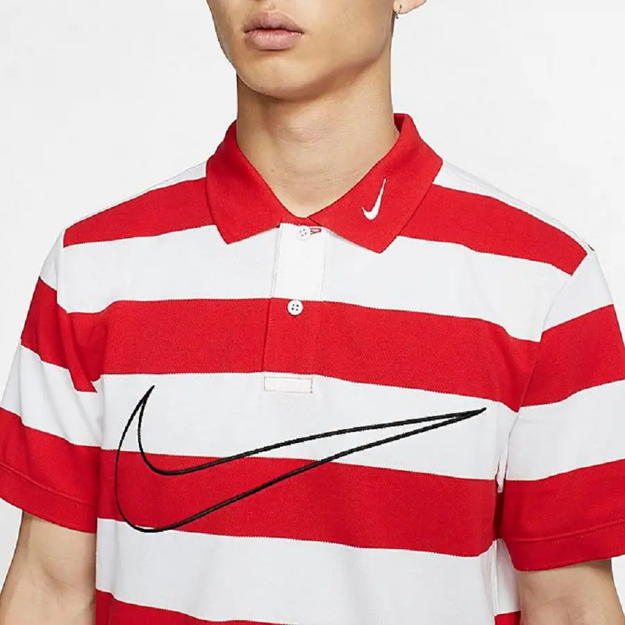 Áo Nike Sportswear Swoosh Polo Shirt CJ4909-657 - Ảnh 4