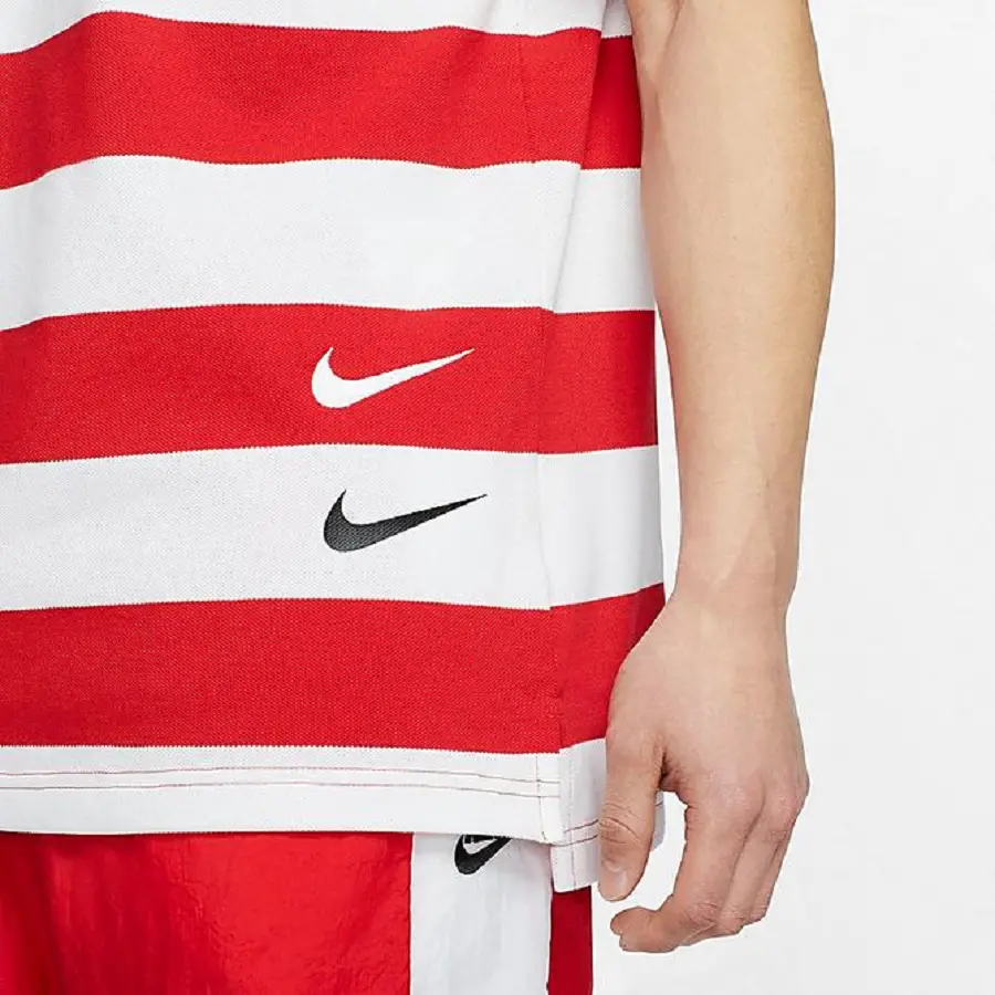 Áo Nike Sportswear Swoosh Polo Shirt CJ4909-657 - Ảnh 3