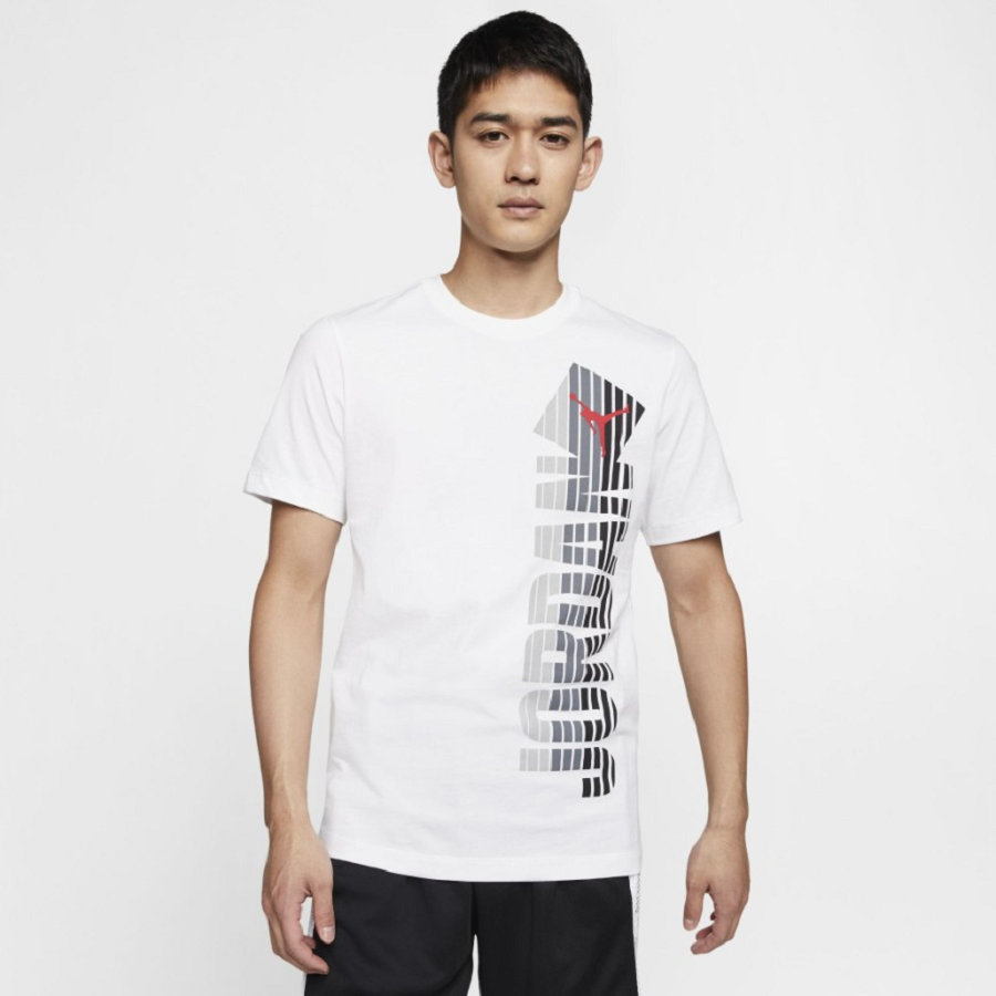 Áo Nike Jordan Fade WM Short Sleeve Crew Top CJ6295-100 - Ảnh 2