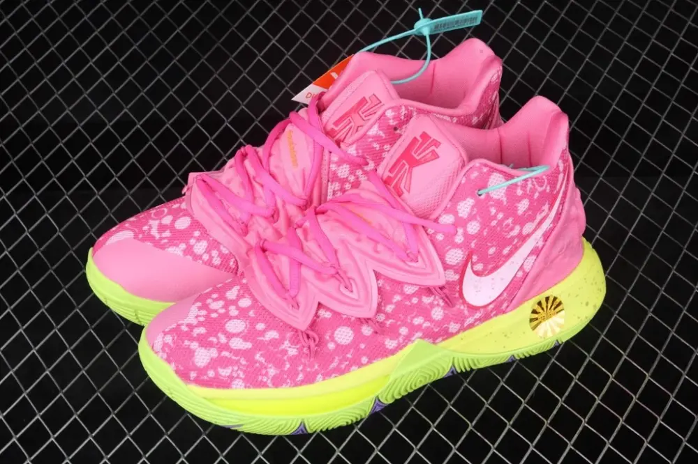 Giày Nike SpongeBob SquarePants x Kyrie 5 'Patrick' CJ6951-600 - Ảnh 6