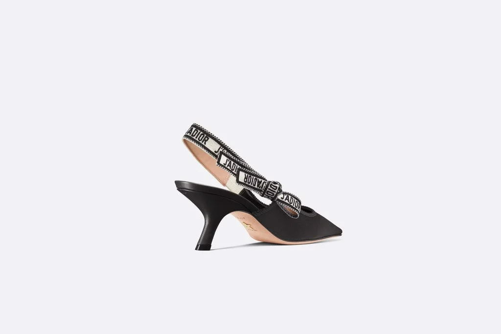 Giày Dior J'Adior Slingback Pump 'Black' KCP919SEM-S900 - Ảnh 5