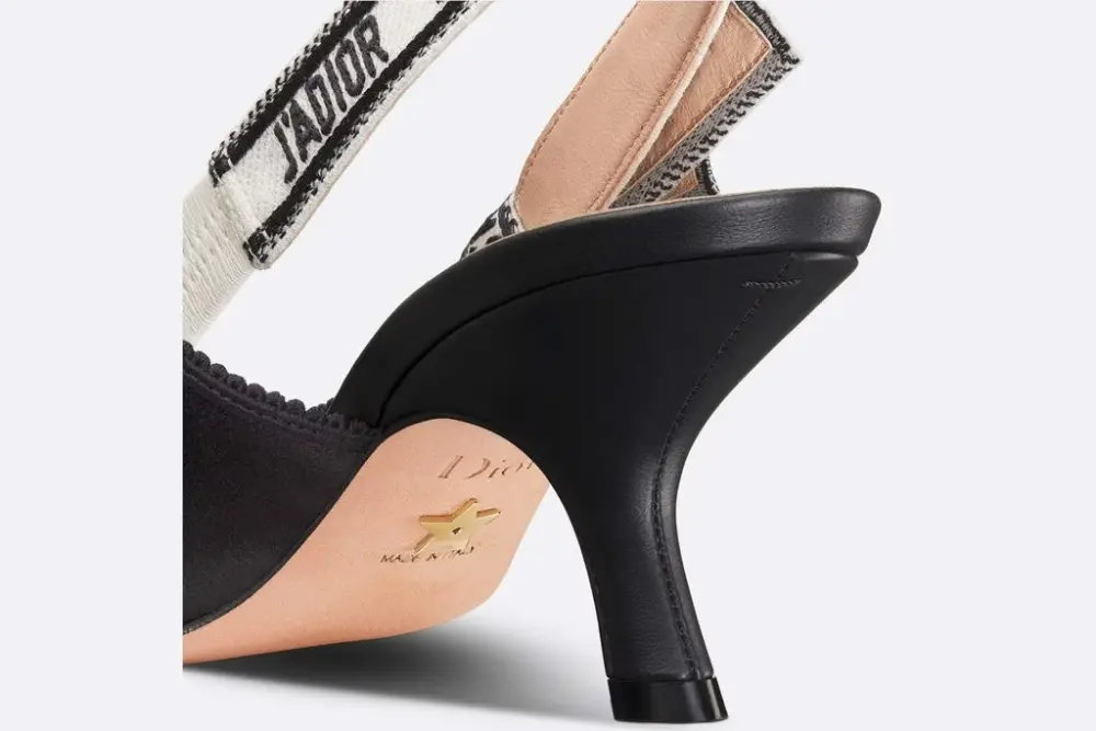 Alternative view of Giày Dior J'Adior Slingback Pump 'Black' KCP919SEM-S900